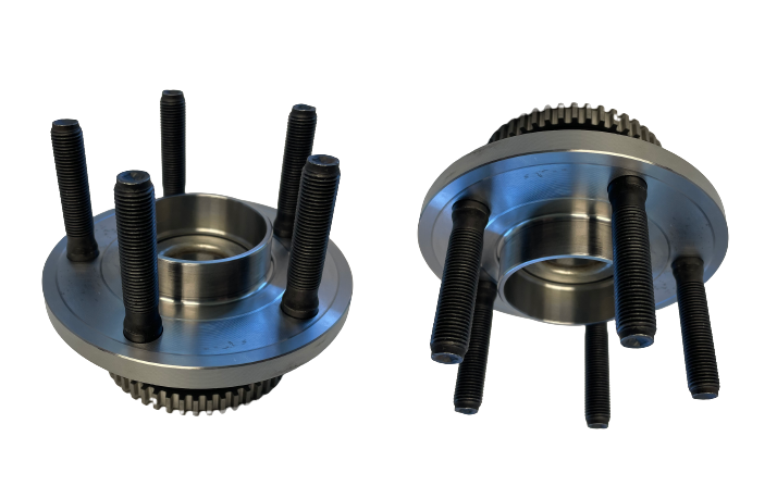 2015-2022 Mustang GT & Ecoboost Front Hubs with 3" Studs